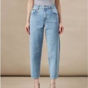 Frank And Oak Women's Linda High-Rise Balloon Jeans size 27